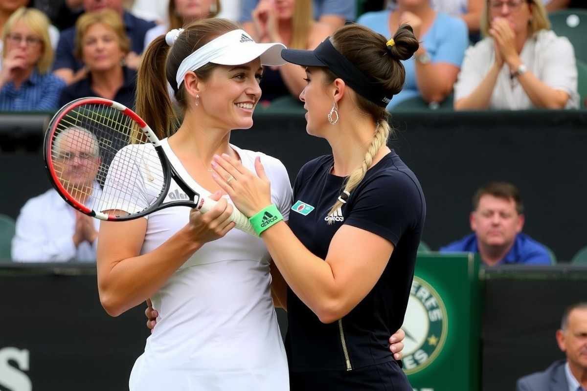 Frustrierte Mirra Andreeva bei den BNP Paribas Open